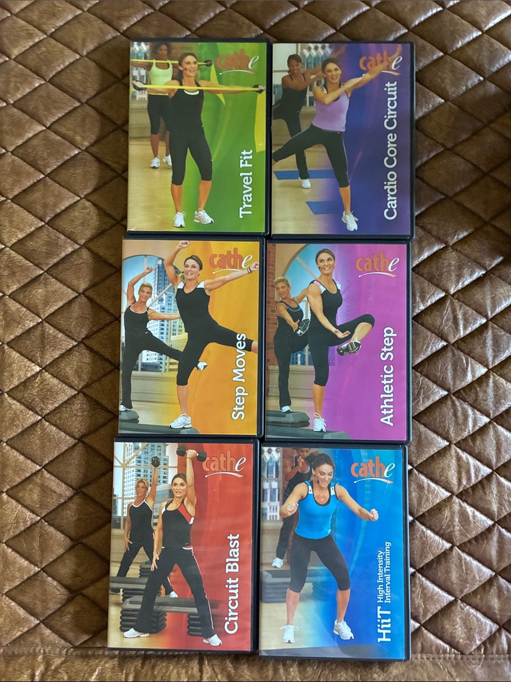 Cathe Workout DVD Set — Multi-Color Fitness Series